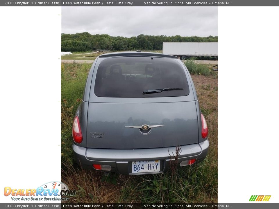 2010 Chrysler PT Cruiser Classic Deep Water Blue Pearl / Pastel Slate Gray Photo #8