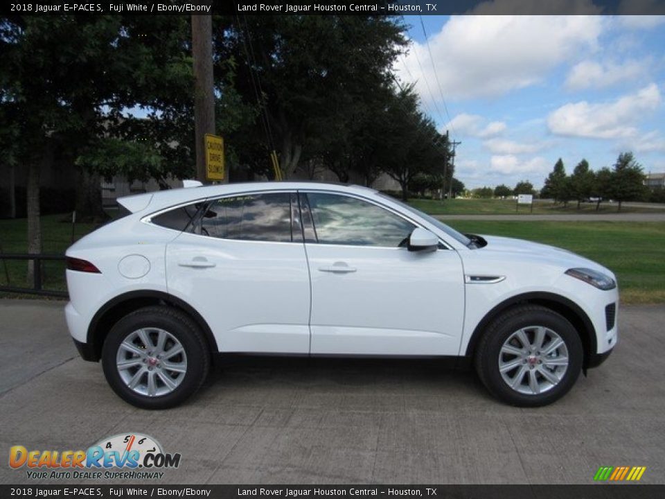 2018 Jaguar E-PACE S Fuji White / Ebony/Ebony Photo #6