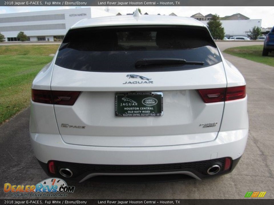 2018 Jaguar E-PACE S Fuji White / Ebony/Ebony Photo #8