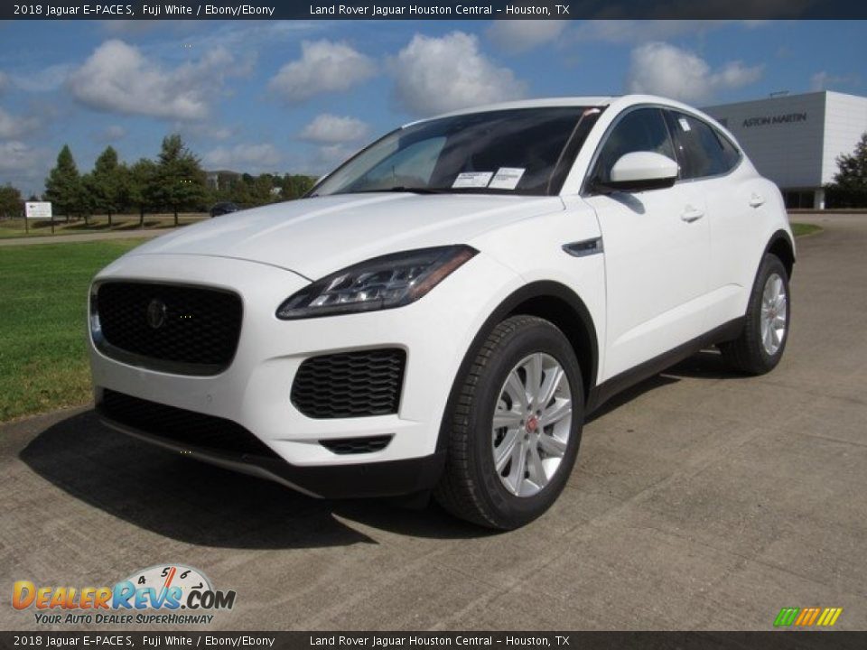 2018 Jaguar E-PACE S Fuji White / Ebony/Ebony Photo #10