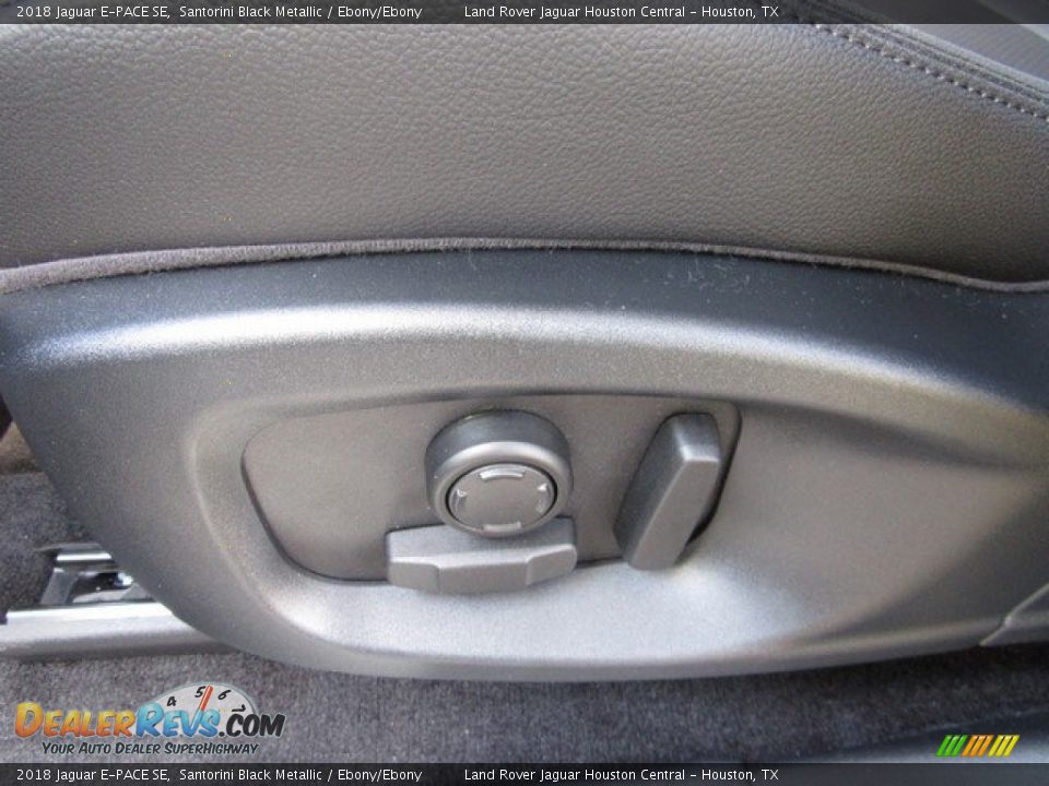 2018 Jaguar E-PACE SE Santorini Black Metallic / Ebony/Ebony Photo #27