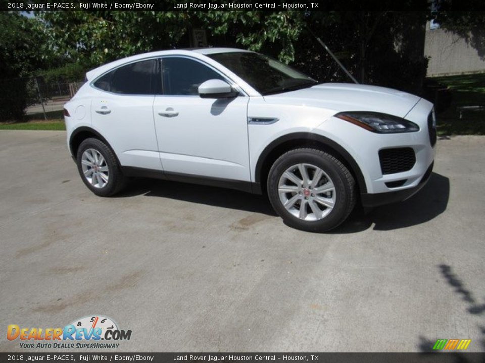 2018 Jaguar E-PACE S Fuji White / Ebony/Ebony Photo #1