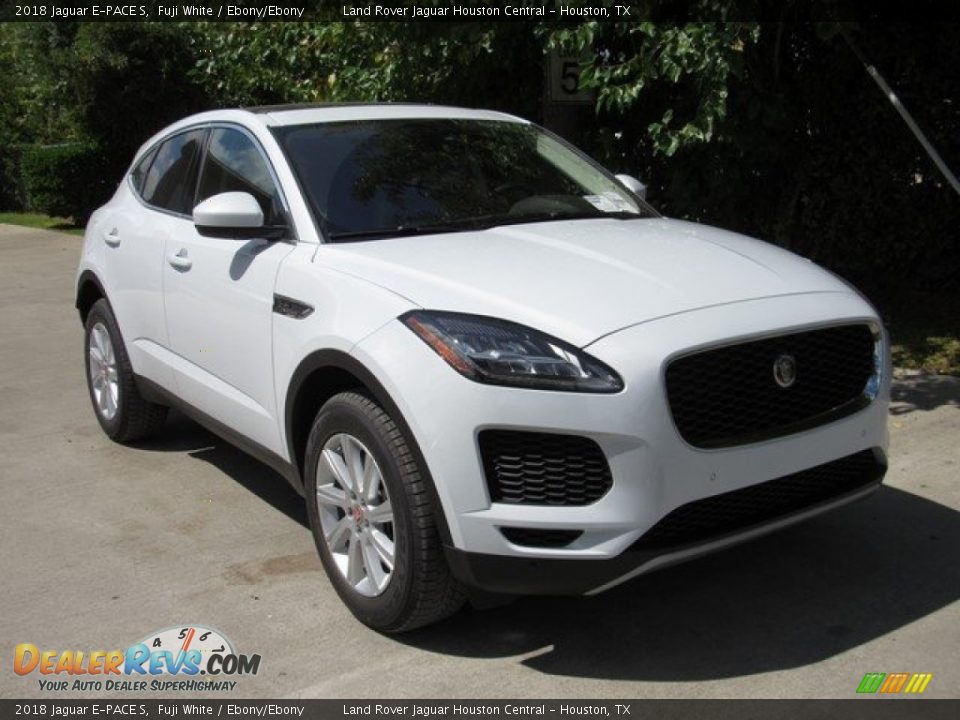 2018 Jaguar E-PACE S Fuji White / Ebony/Ebony Photo #2