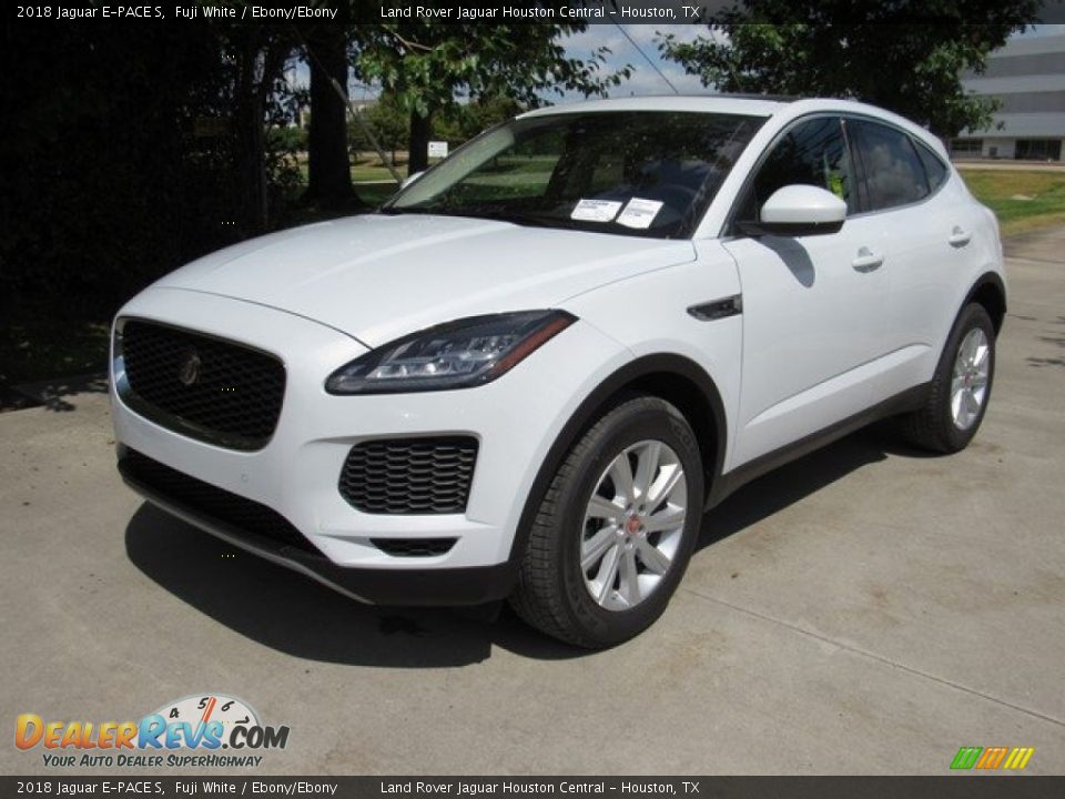 2018 Jaguar E-PACE S Fuji White / Ebony/Ebony Photo #10