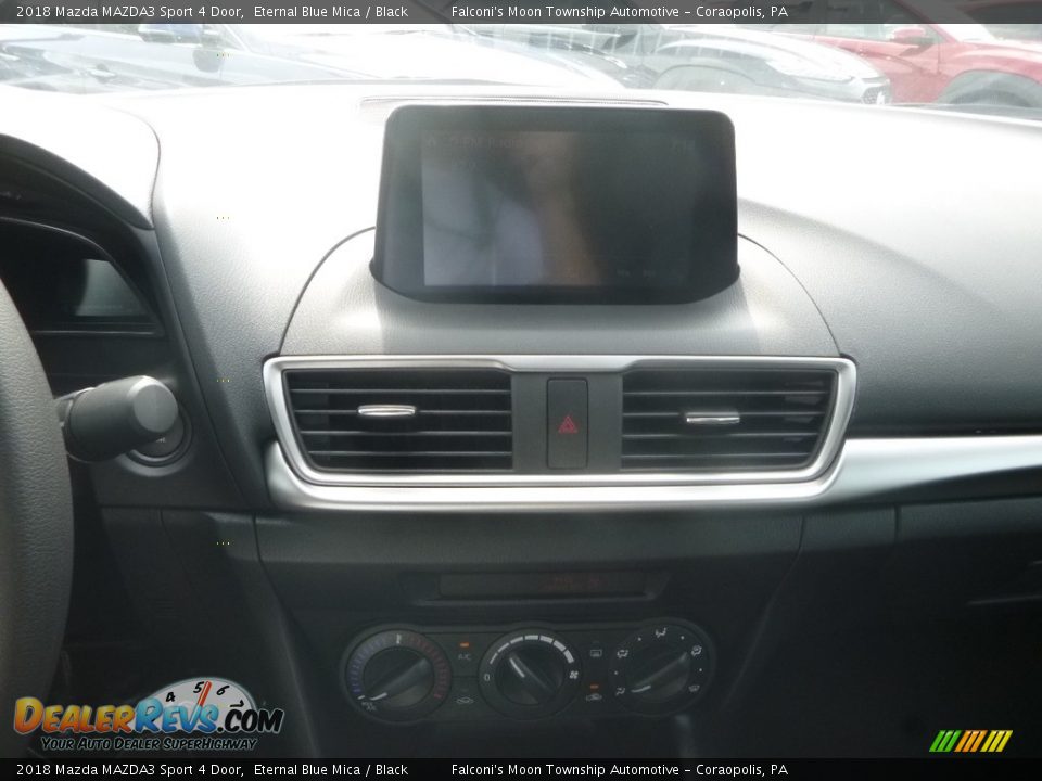 2018 Mazda MAZDA3 Sport 4 Door Eternal Blue Mica / Black Photo #14