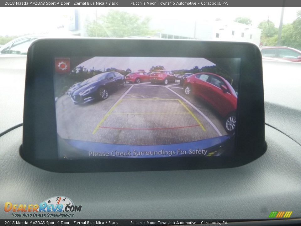 2018 Mazda MAZDA3 Sport 4 Door Eternal Blue Mica / Black Photo #15