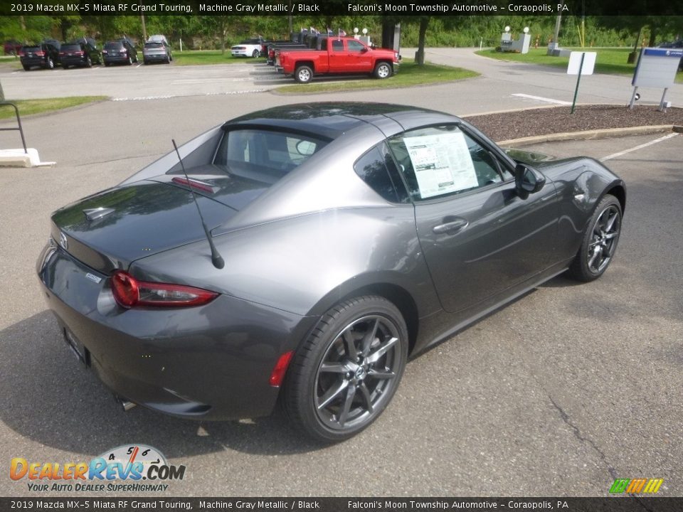 2019 Mazda MX-5 Miata RF Grand Touring Machine Gray Metallic / Black Photo #2