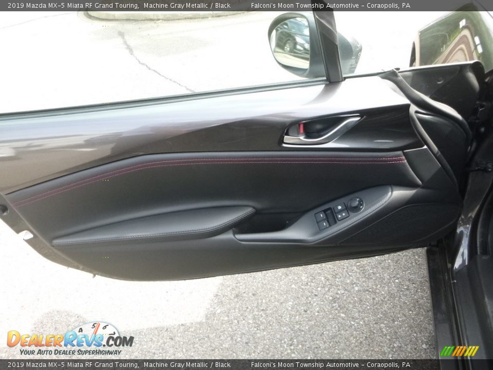 2019 Mazda MX-5 Miata RF Grand Touring Machine Gray Metallic / Black Photo #9