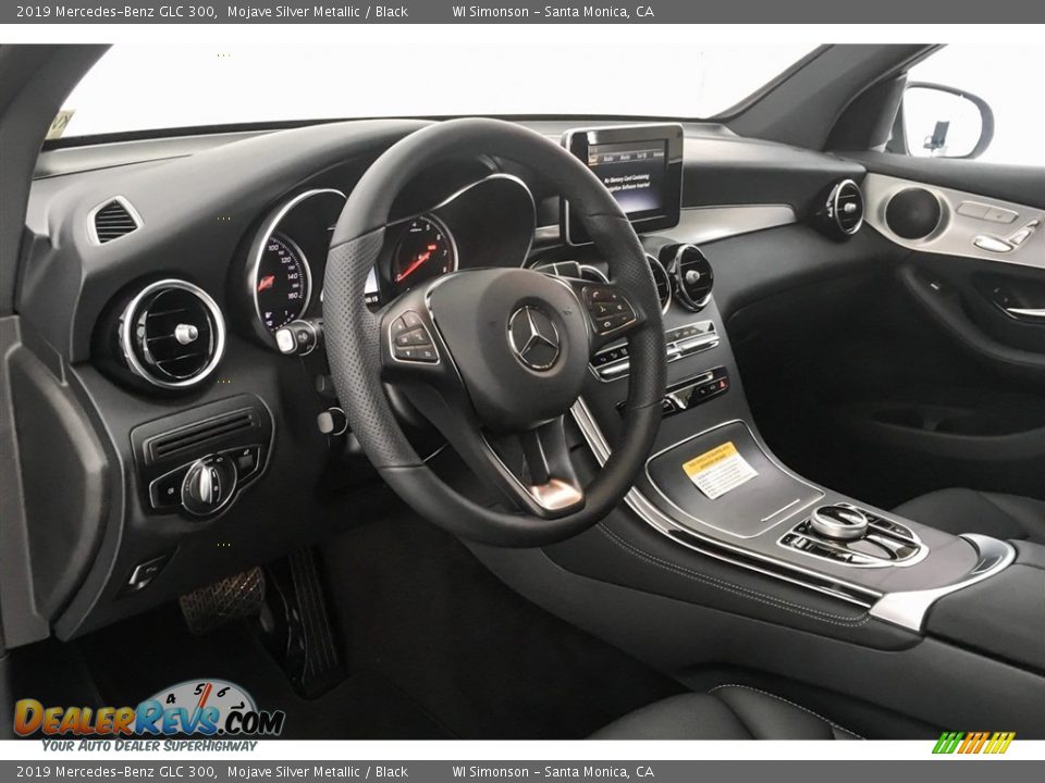 2019 Mercedes-Benz GLC 300 Mojave Silver Metallic / Black Photo #4