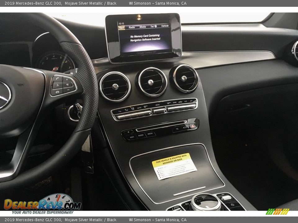 2019 Mercedes-Benz GLC 300 Mojave Silver Metallic / Black Photo #6