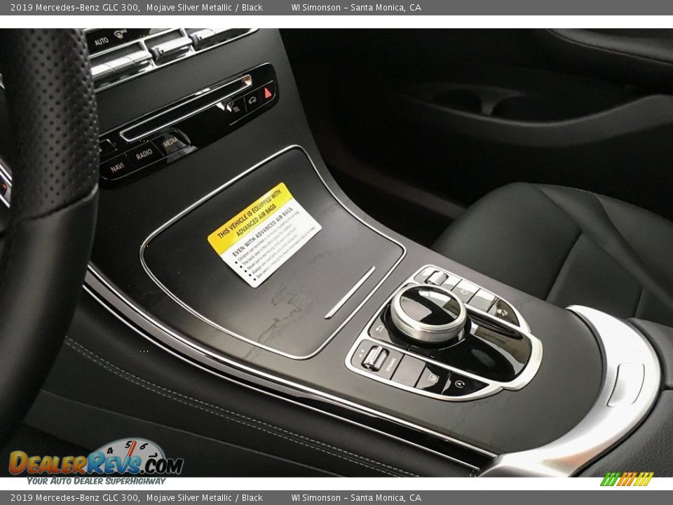 2019 Mercedes-Benz GLC 300 Mojave Silver Metallic / Black Photo #7