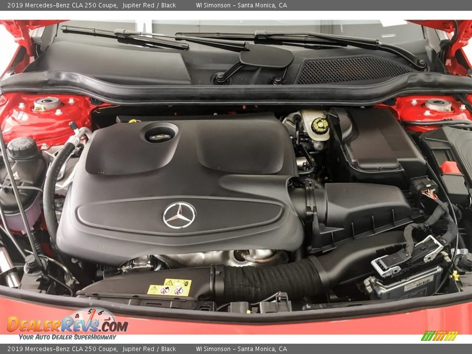 2019 Mercedes-Benz CLA 250 Coupe 2.0 Liter Twin-Turbocharged DOHC 16-Valve VVT 4 Cylinder Engine Photo #9