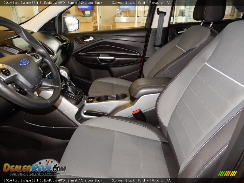 2014 Ford Escape SE 1.6L EcoBoost 4WD Sunset / Charcoal Black Photo #7
