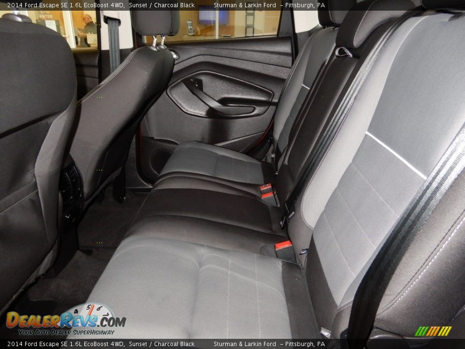 2014 Ford Escape SE 1.6L EcoBoost 4WD Sunset / Charcoal Black Photo #8
