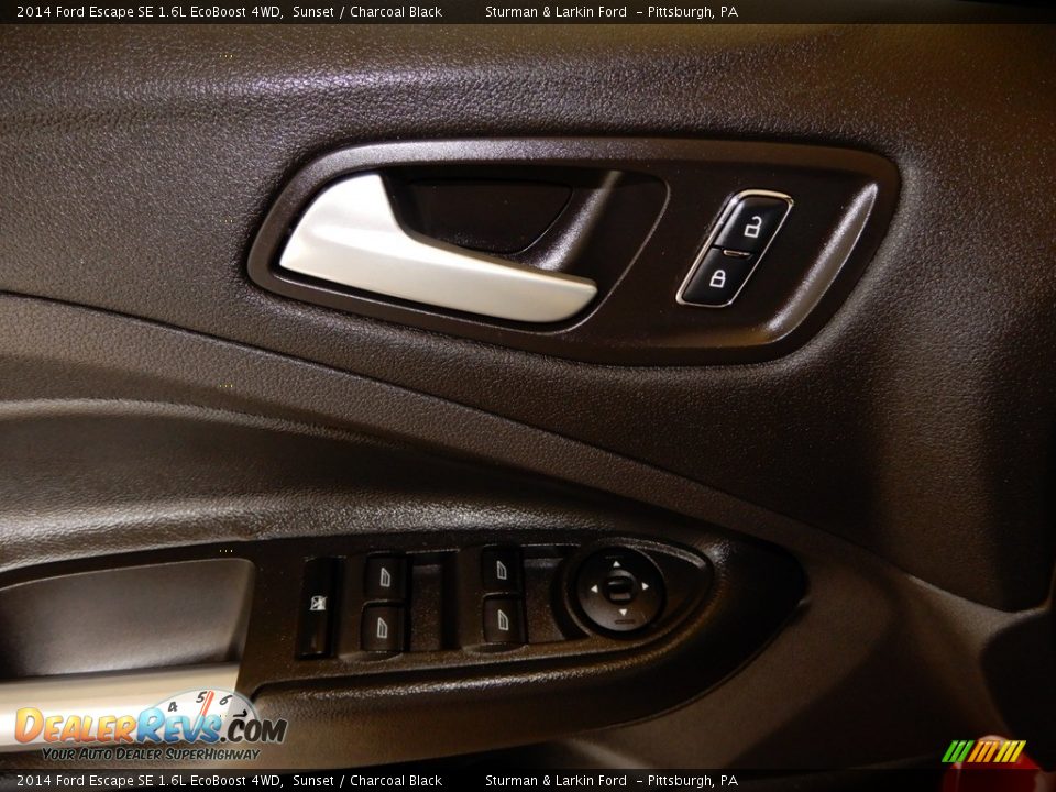 2014 Ford Escape SE 1.6L EcoBoost 4WD Sunset / Charcoal Black Photo #10