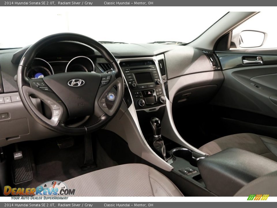 2014 Hyundai Sonata SE 2.0T Radiant Silver / Gray Photo #7