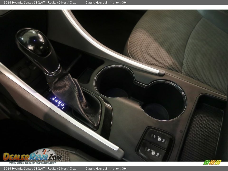 2014 Hyundai Sonata SE 2.0T Radiant Silver / Gray Photo #15