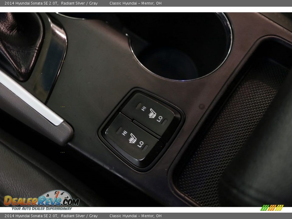 2014 Hyundai Sonata SE 2.0T Radiant Silver / Gray Photo #17