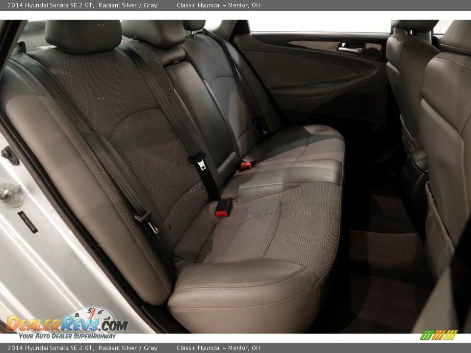 2014 Hyundai Sonata SE 2.0T Radiant Silver / Gray Photo #19