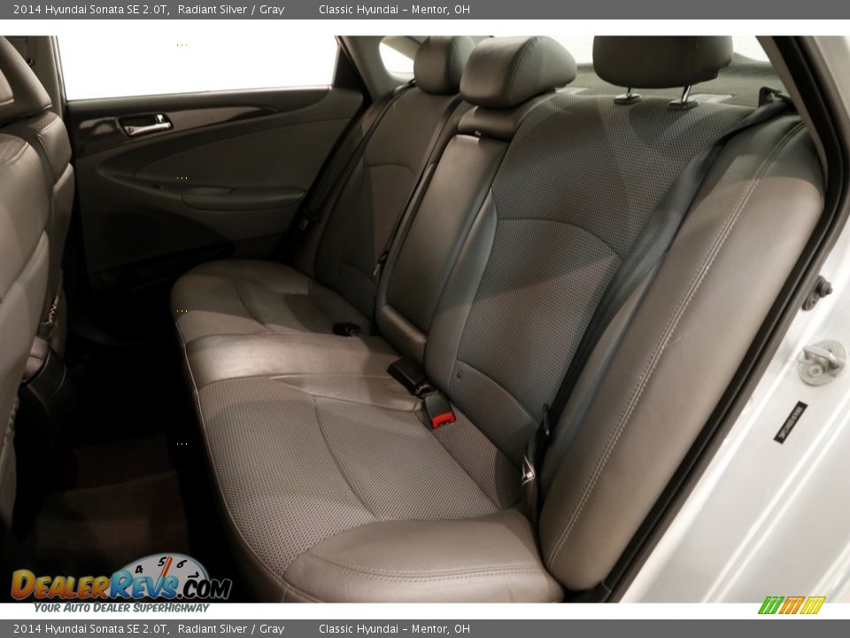 2014 Hyundai Sonata SE 2.0T Radiant Silver / Gray Photo #20