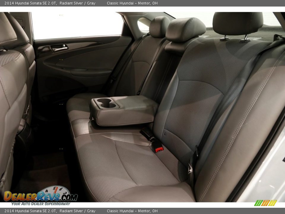 2014 Hyundai Sonata SE 2.0T Radiant Silver / Gray Photo #21