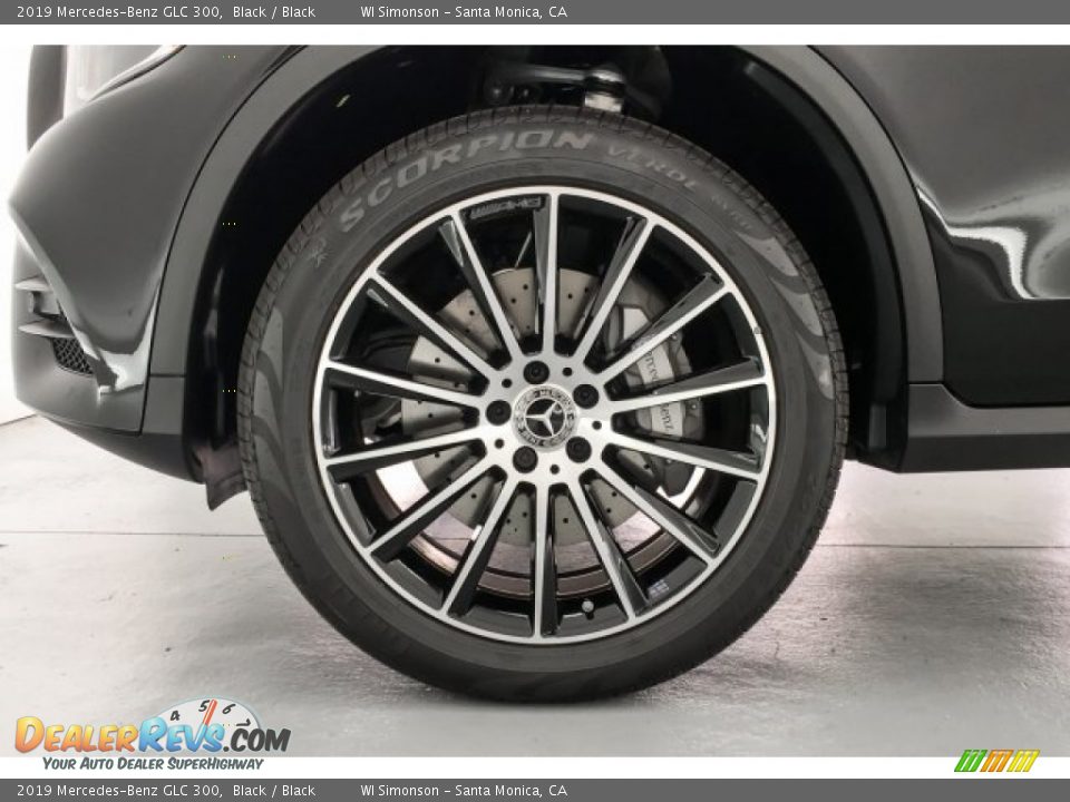 2019 Mercedes-Benz GLC 300 Black / Black Photo #9