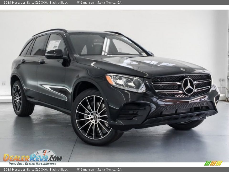 2019 Mercedes-Benz GLC 300 Black / Black Photo #12