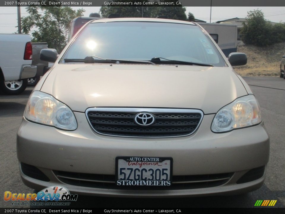 2007 Toyota Corolla CE Desert Sand Mica / Beige Photo #2