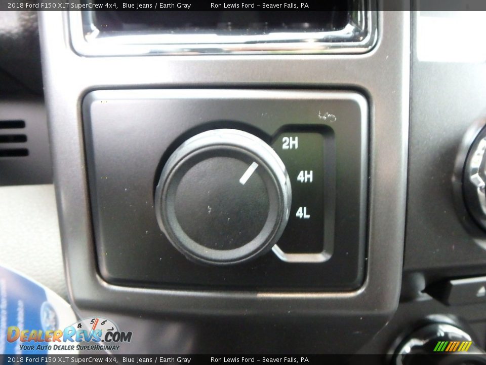 2018 Ford F150 XLT SuperCrew 4x4 Blue Jeans / Earth Gray Photo #18