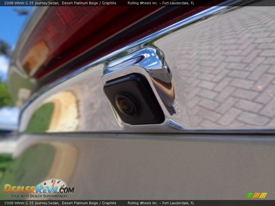 2008 Infiniti G 35 Journey Sedan Desert Platinum Beige / Graphite Photo #31