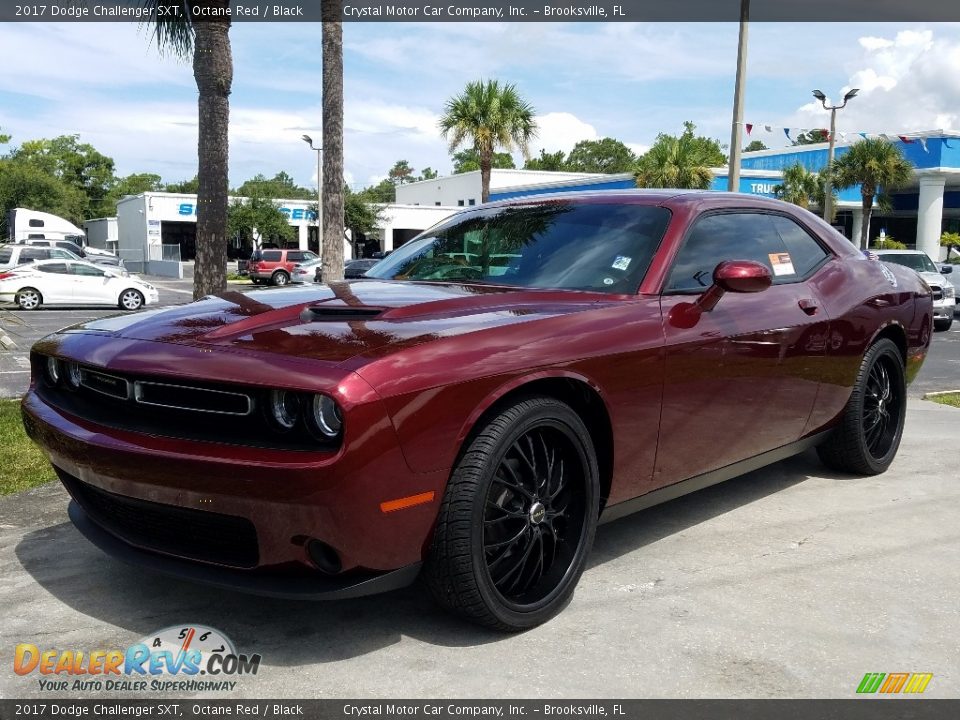 2017 Dodge Challenger SXT Octane Red / Black Photo #1