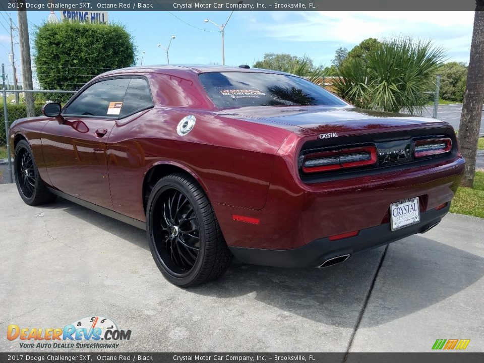 2017 Dodge Challenger SXT Octane Red / Black Photo #3