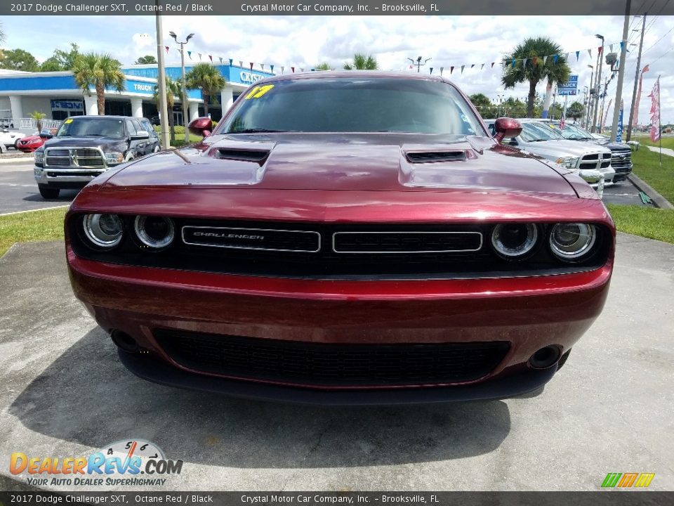 2017 Dodge Challenger SXT Octane Red / Black Photo #8