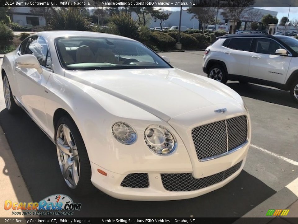 2014 Bentley Continental GT White / Magnolia Photo #1