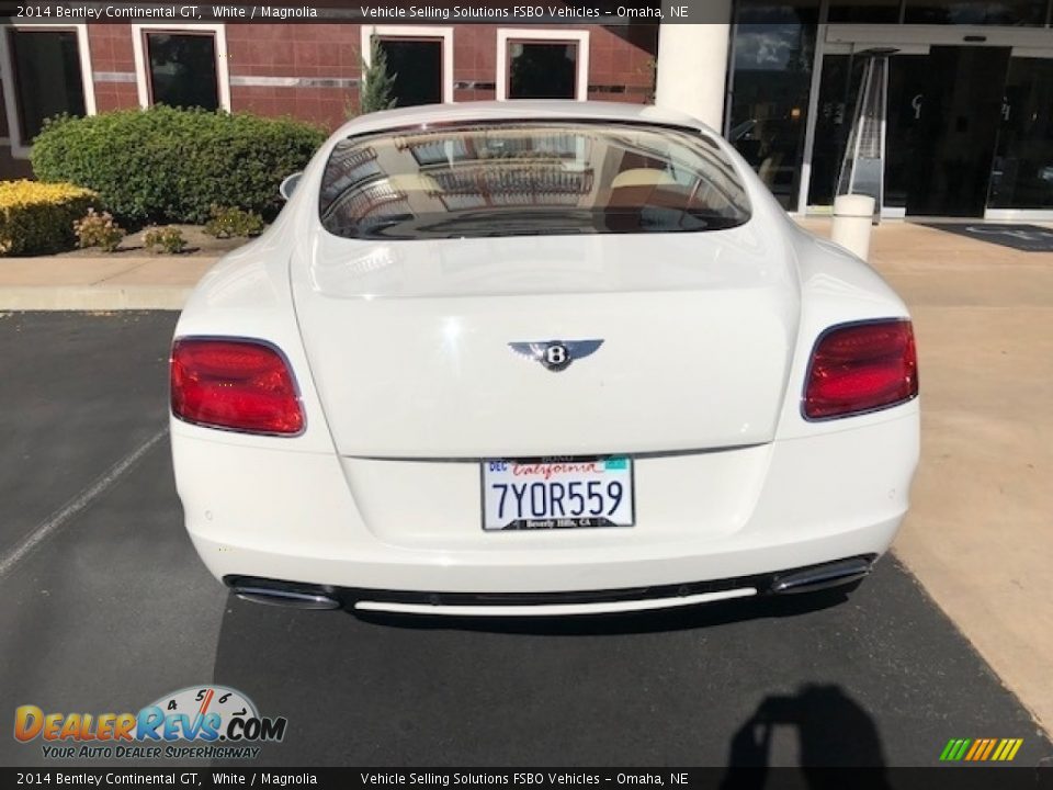 2014 Bentley Continental GT White / Magnolia Photo #11