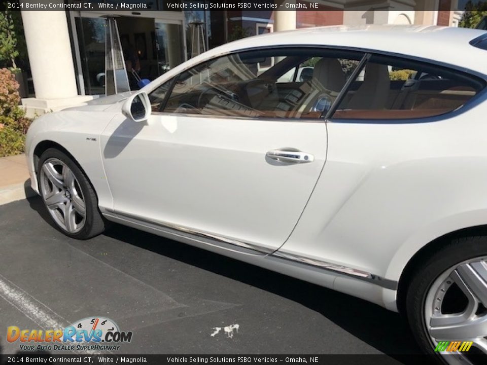 2014 Bentley Continental GT White / Magnolia Photo #12