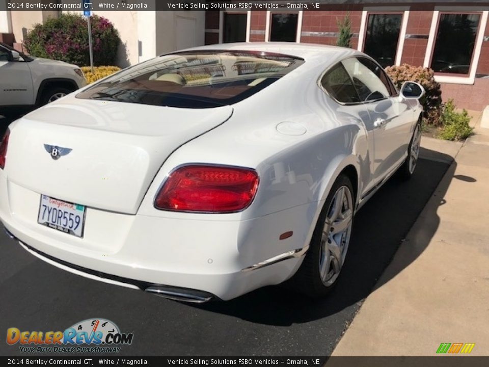 2014 Bentley Continental GT White / Magnolia Photo #17