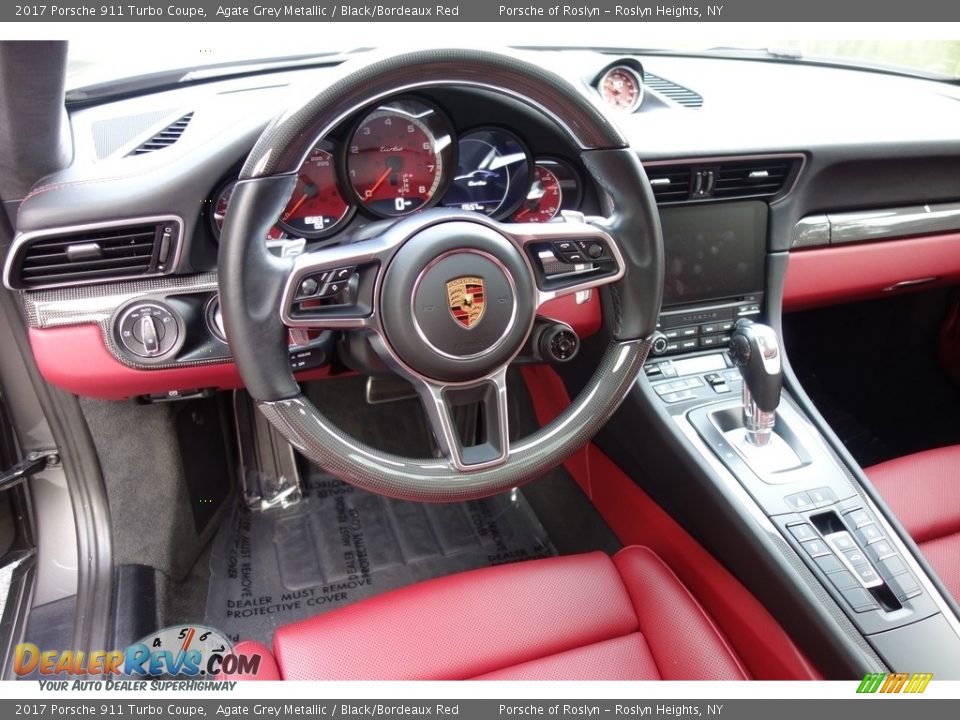 Dashboard of 2017 Porsche 911 Turbo Coupe Photo #18
