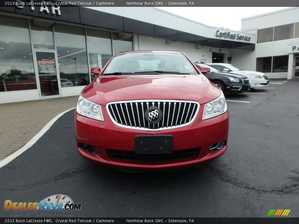 2013 Buick LaCrosse FWD Crystal Red Tintcoat / Cashmere Photo #2
