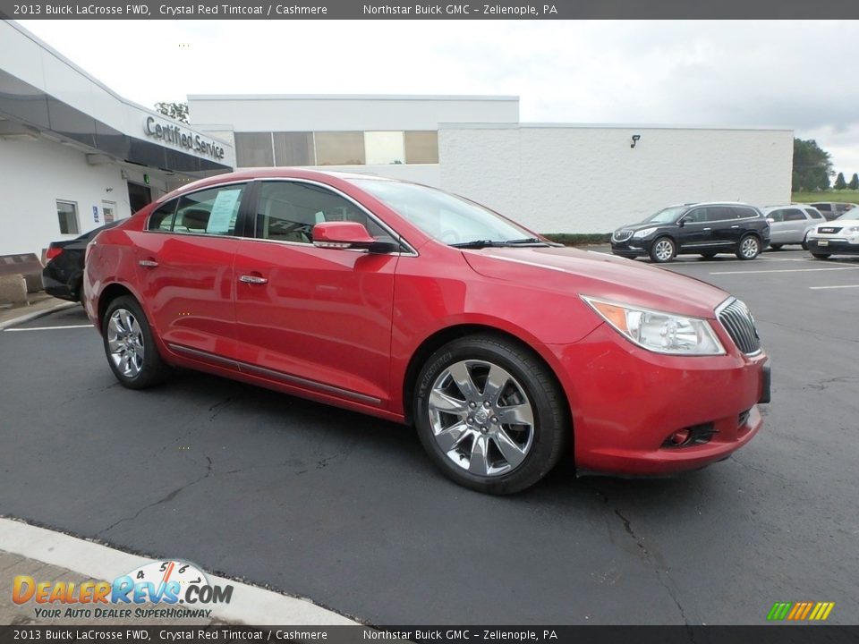 2013 Buick LaCrosse FWD Crystal Red Tintcoat / Cashmere Photo #4