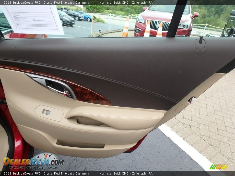 2013 Buick LaCrosse FWD Crystal Red Tintcoat / Cashmere Photo #9