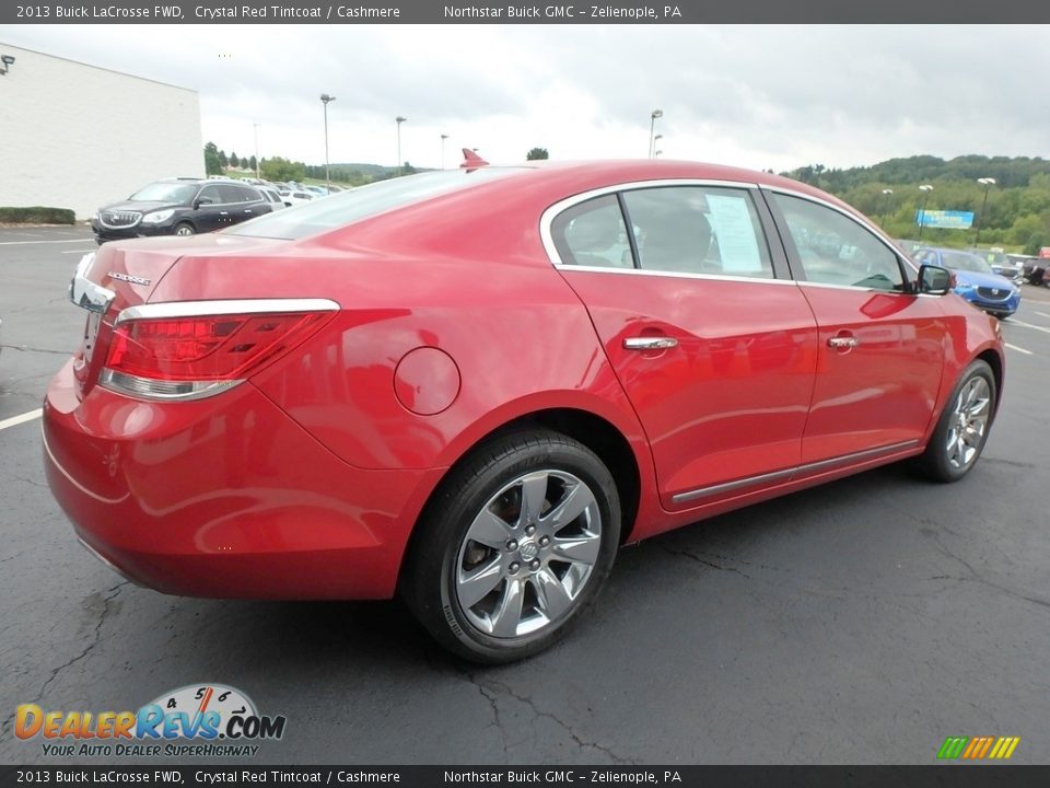 2013 Buick LaCrosse FWD Crystal Red Tintcoat / Cashmere Photo #10