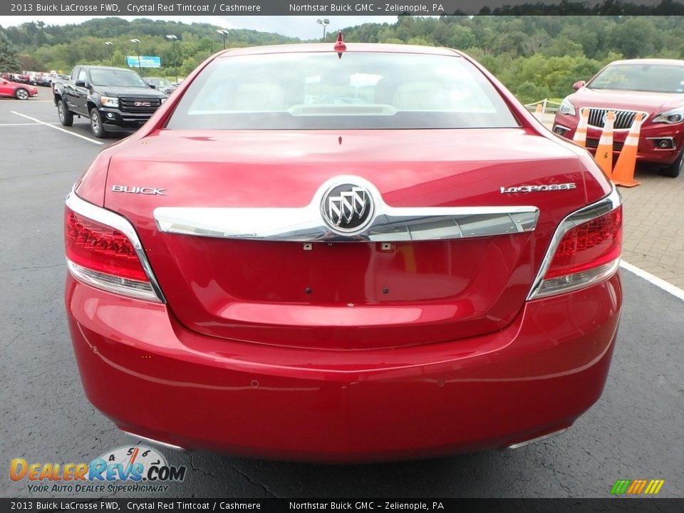 2013 Buick LaCrosse FWD Crystal Red Tintcoat / Cashmere Photo #11