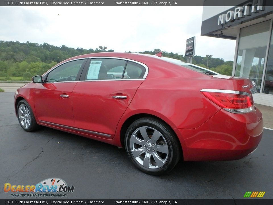 2013 Buick LaCrosse FWD Crystal Red Tintcoat / Cashmere Photo #13