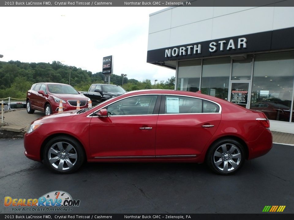 2013 Buick LaCrosse FWD Crystal Red Tintcoat / Cashmere Photo #14