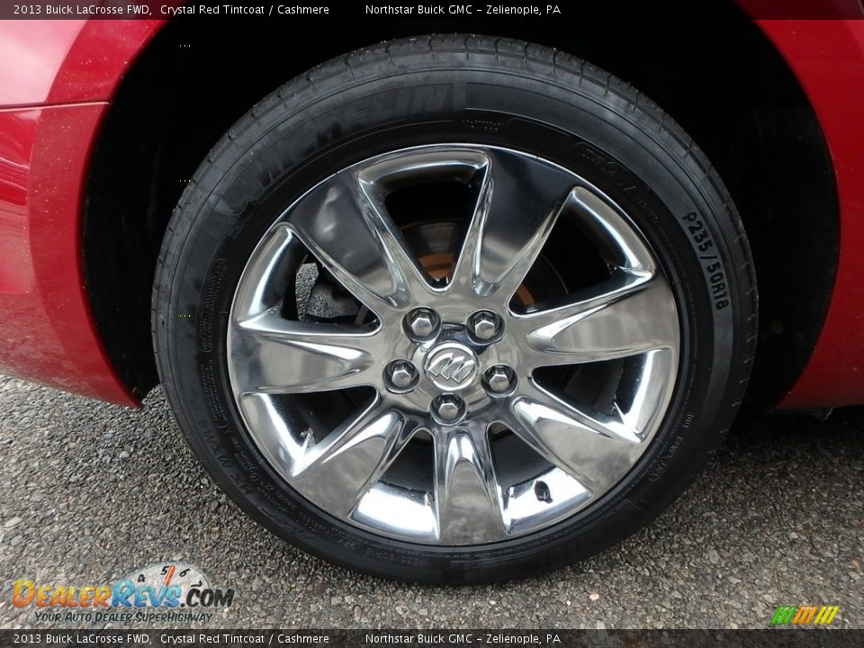 2013 Buick LaCrosse FWD Crystal Red Tintcoat / Cashmere Photo #15