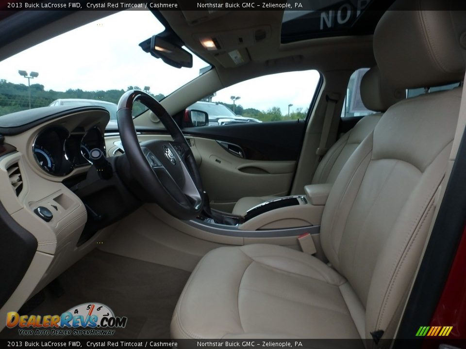 2013 Buick LaCrosse FWD Crystal Red Tintcoat / Cashmere Photo #16