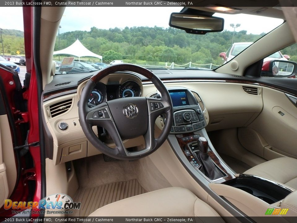 2013 Buick LaCrosse FWD Crystal Red Tintcoat / Cashmere Photo #18