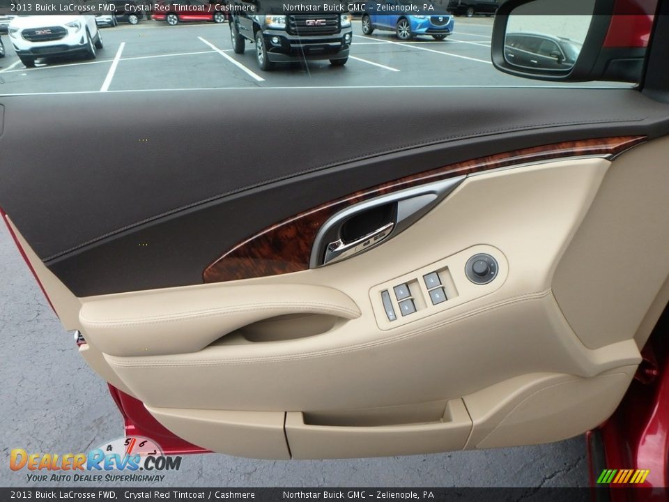 2013 Buick LaCrosse FWD Crystal Red Tintcoat / Cashmere Photo #20