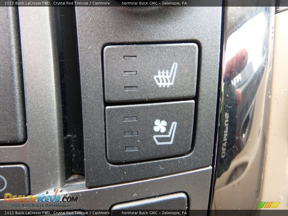 2013 Buick LaCrosse FWD Crystal Red Tintcoat / Cashmere Photo #27